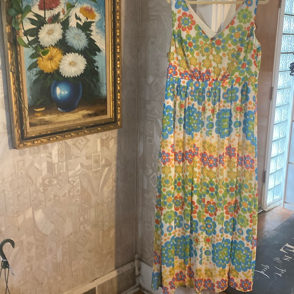ModCloth Vintage Boho Inspired Floral Maxi Dress